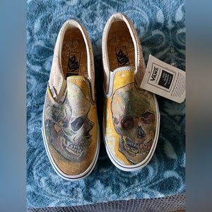 Van Gough Vans Slip-ons